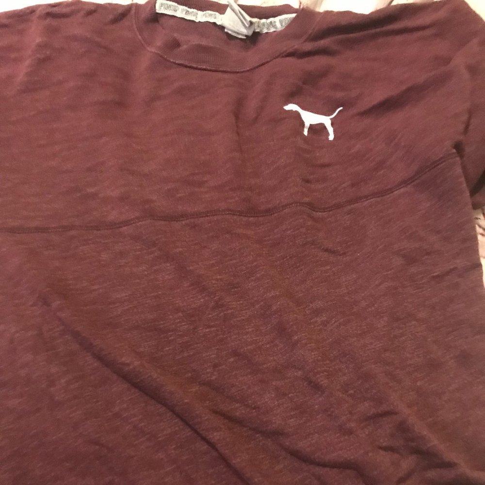 Pink brand hoodie